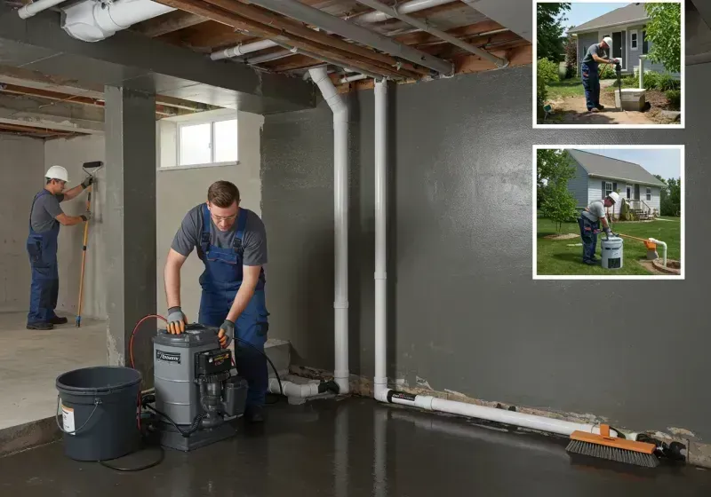 Basement Waterproofing and Flood Prevention process in Ukiah, CA